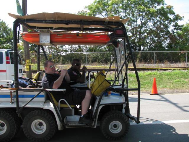 Matthew Hermanson and EMT BJ Jones were the crew on ATV711